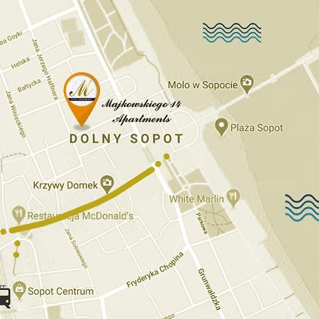 Dream Apartments Сопот Экстерьер фото